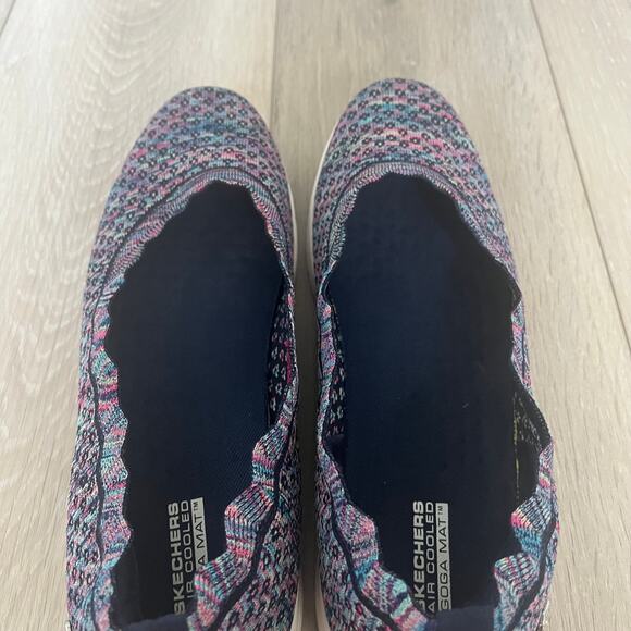 Skechers On-The-Go Dreamy Flats Women's 11 Slip On Comfort Shoe Multi Knit Flat - Picture 8 of 10